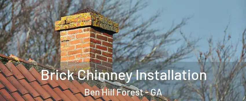 Brick Chimney Installation Ben Hill Forest - GA