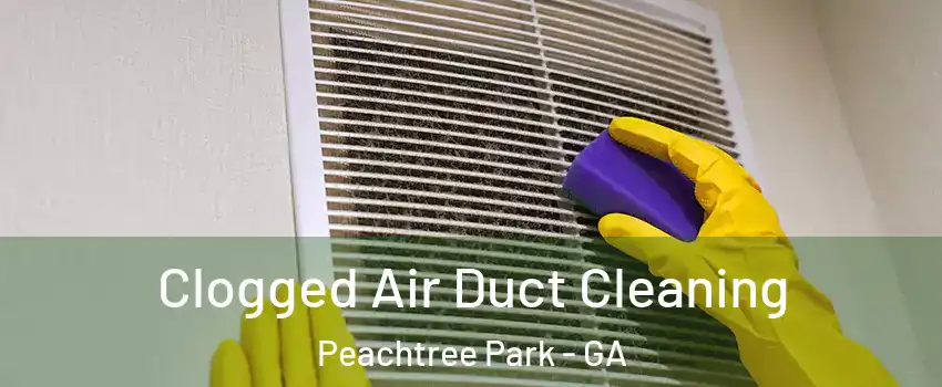 Clogged Air Duct Cleaning Peachtree Park - GA