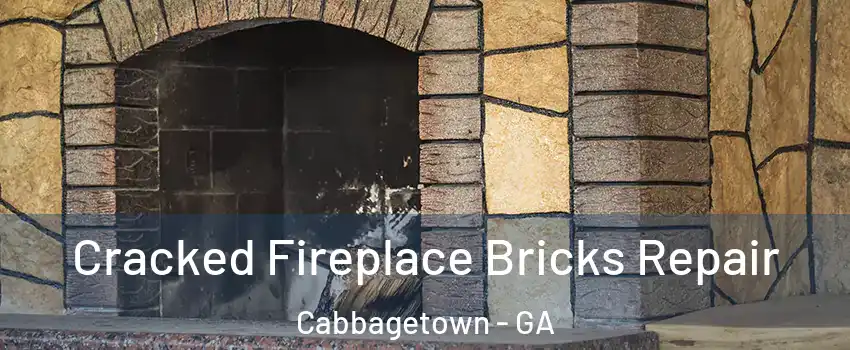 Cracked Fireplace Bricks Repair Cabbagetown - GA