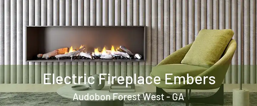 Electric Fireplace Embers Audobon Forest West - GA