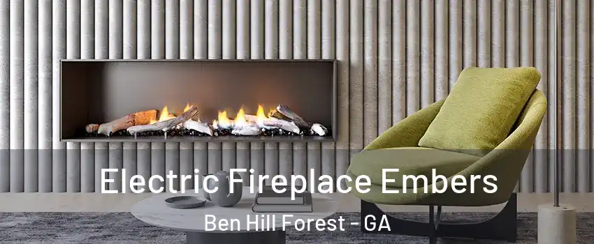 Electric Fireplace Embers Ben Hill Forest - GA