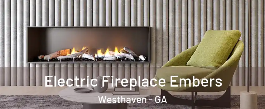 Electric Fireplace Embers Westhaven - GA