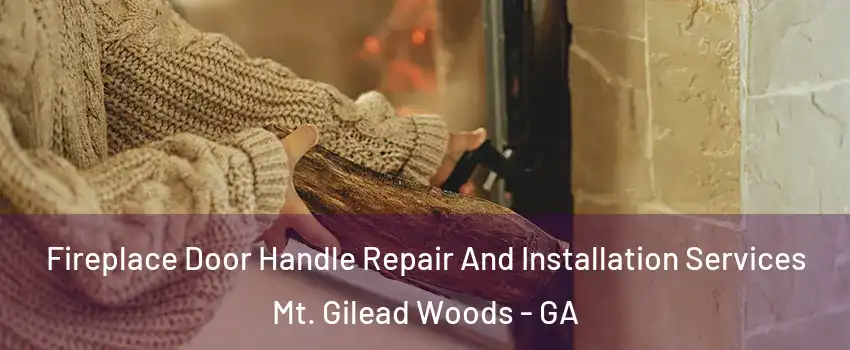 Fireplace Door Handle Repair And Installation Services Mt. Gilead Woods - GA