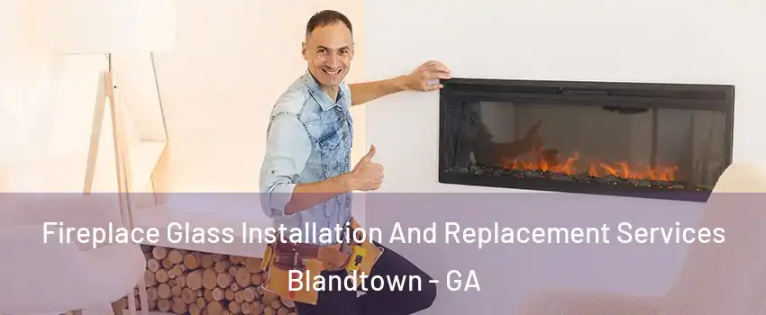 Fireplace Glass Installation And Replacement Services Blandtown - GA