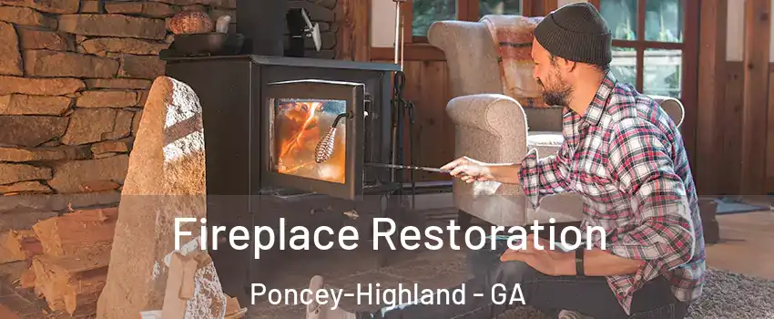 Fireplace Restoration Poncey-Highland - GA