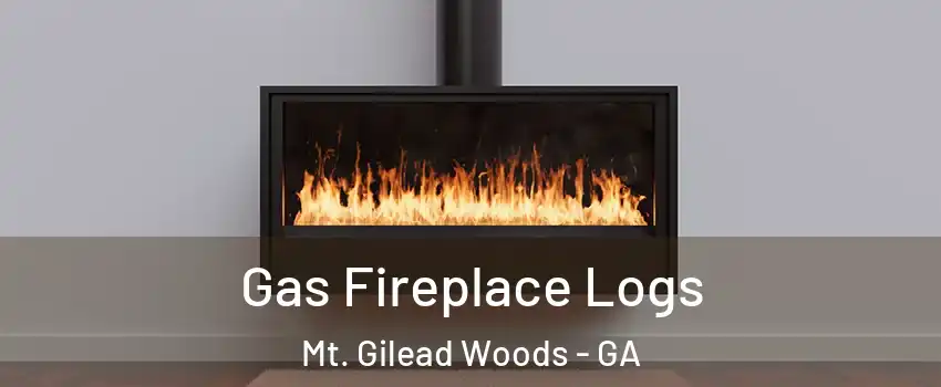 Gas Fireplace Logs Mt. Gilead Woods - GA