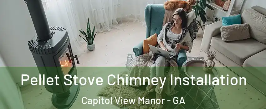 Pellet Stove Chimney Installation Capitol View Manor - GA