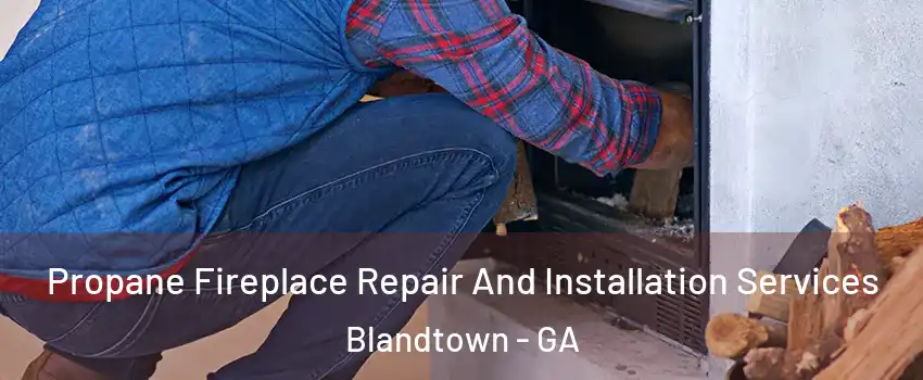 Propane Fireplace Repair And Installation Services Blandtown - GA